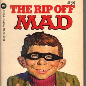 Mad Paperback Book - The Rip Off Mad